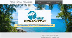 Desktop Screenshot of oasisorganizing.com