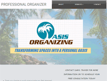 Tablet Screenshot of oasisorganizing.com